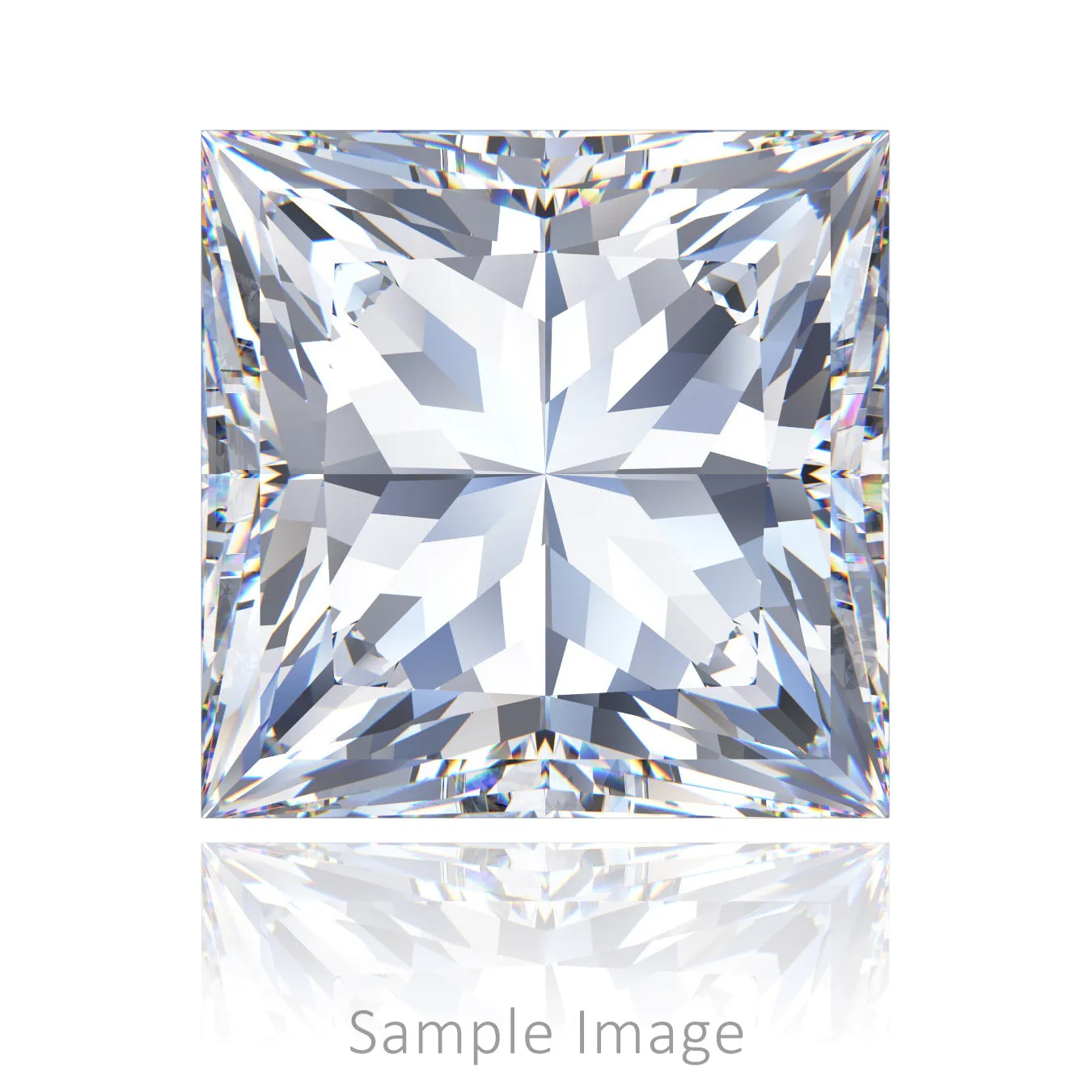 1.31 CT Loose Diamond - Princess (M-SI1)