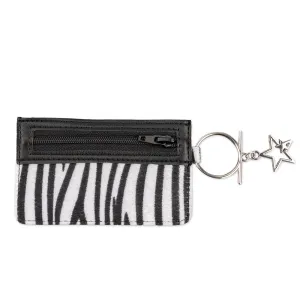 4Smarts DressUP Mobilholder m. Finger Ring & Kortholder - Zebra