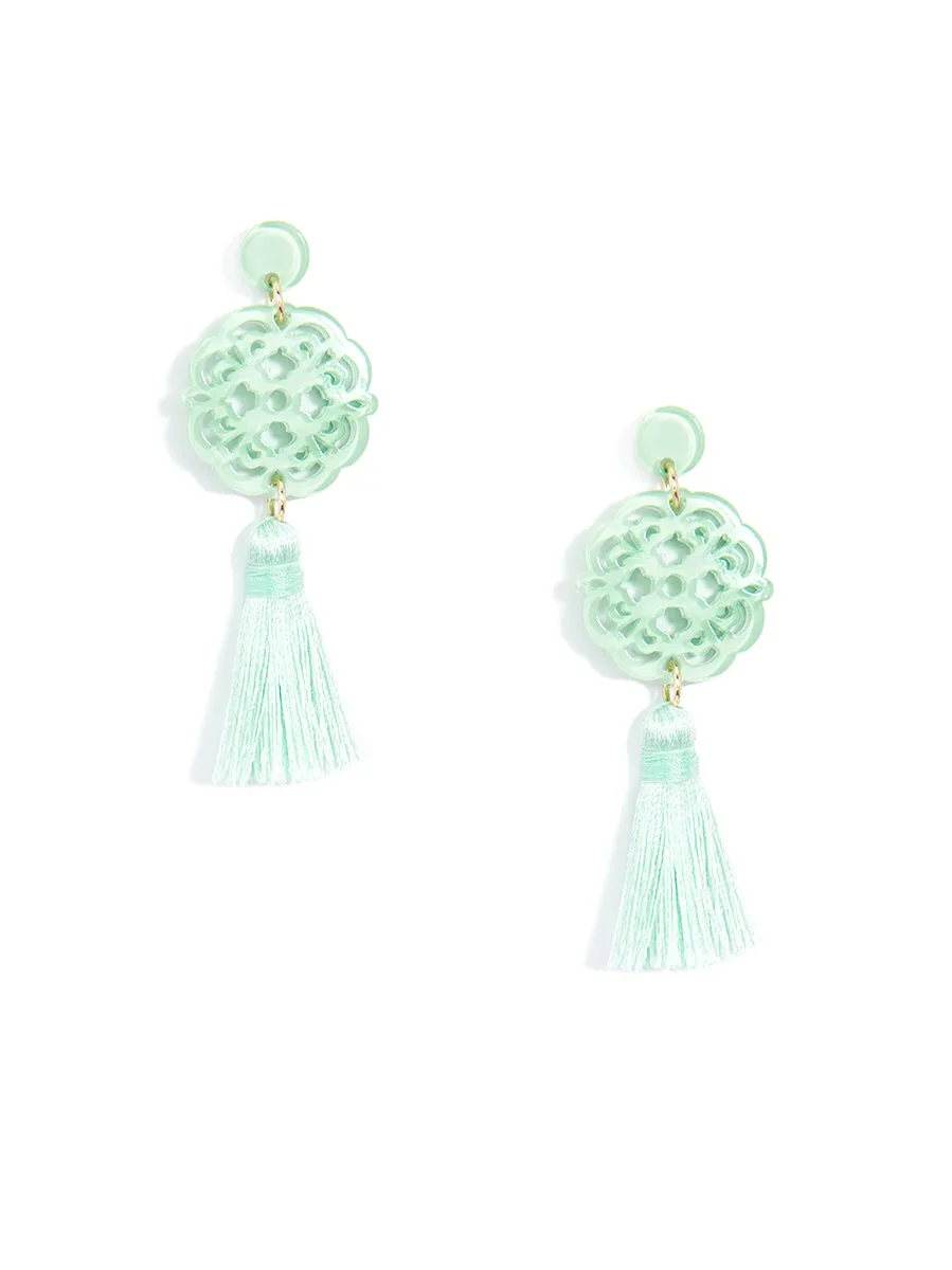 Allure Tassel Drop Earring