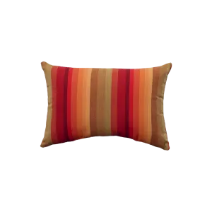 ASTORIA SUNSET STRIPE LUMBAR PILLOW