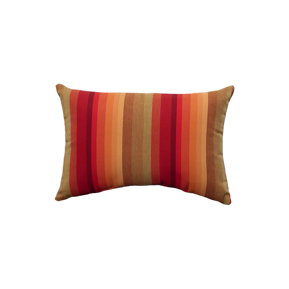 ASTORIA SUNSET STRIPE LUMBAR PILLOW