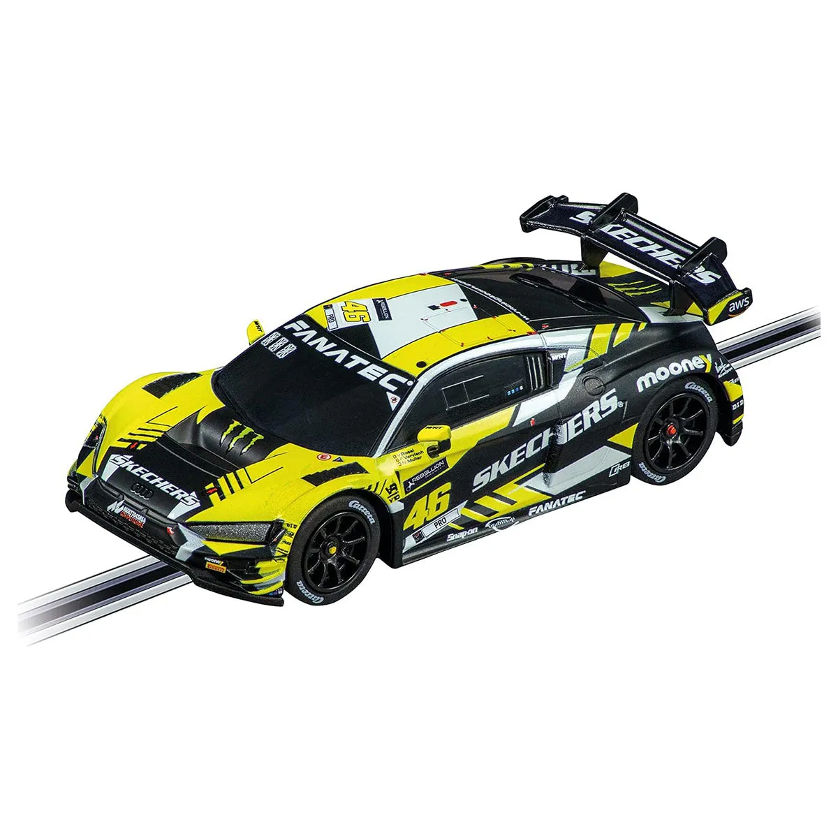 Audi R8 LMS GT3 EVO II Valentino Rossi No.46 - Carrera GO!!! 1:43 Scale Slot Car