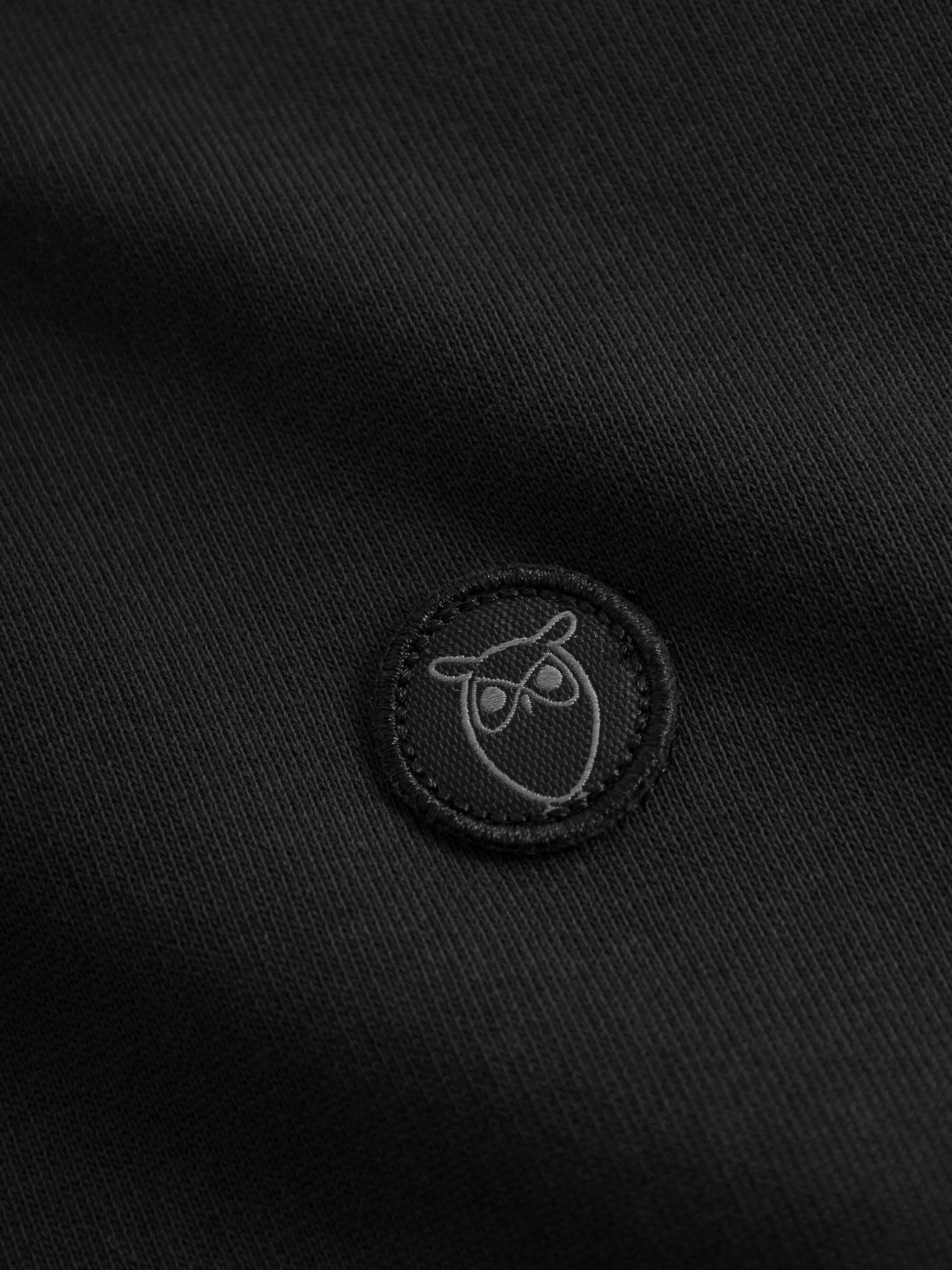 Basic badge sweat - Black Jet