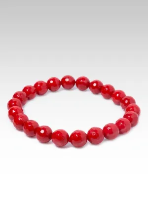 Beaded Red Honeycomb Bracelet™