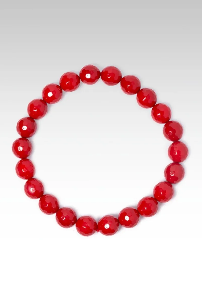 Beaded Red Honeycomb Bracelet™