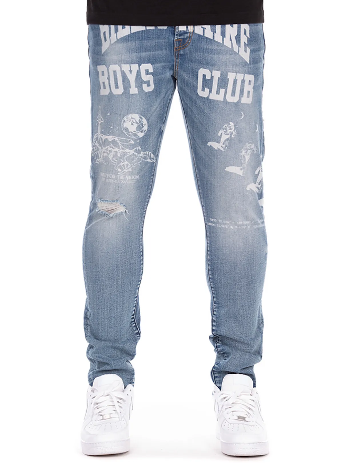 Billionaire Boys Club Jeans - BB Trek - Halo Blue - 841-1105