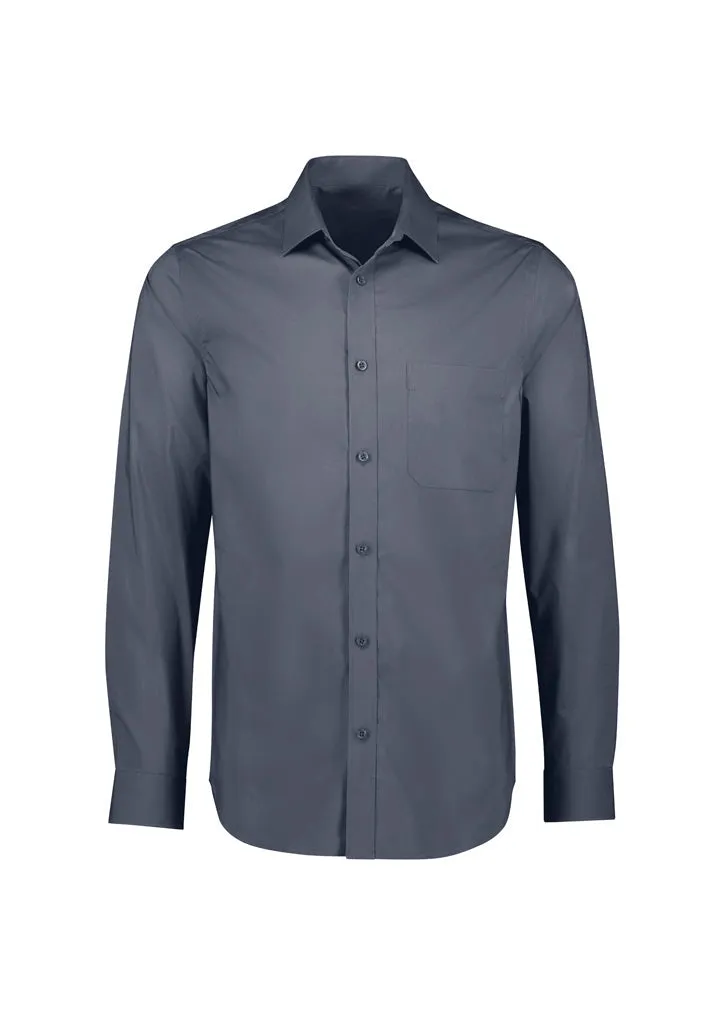 Biz Collection Mens Mason Classic L/S Shirt (S334ML)