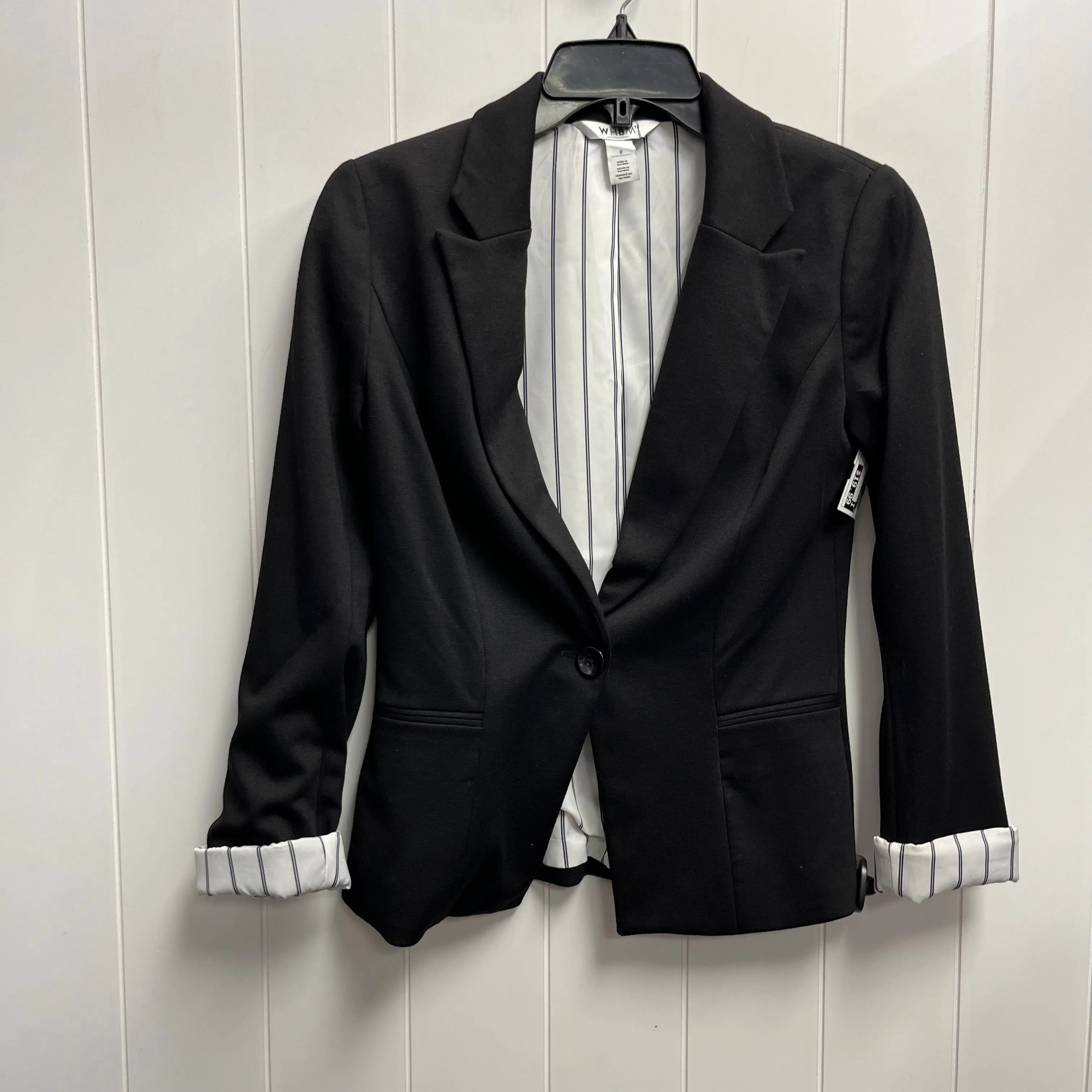 Blazer By White House Black Market In Black, Size: Xs