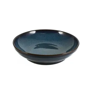 Blue Glaze Salad Bowl, 27.5cm dia