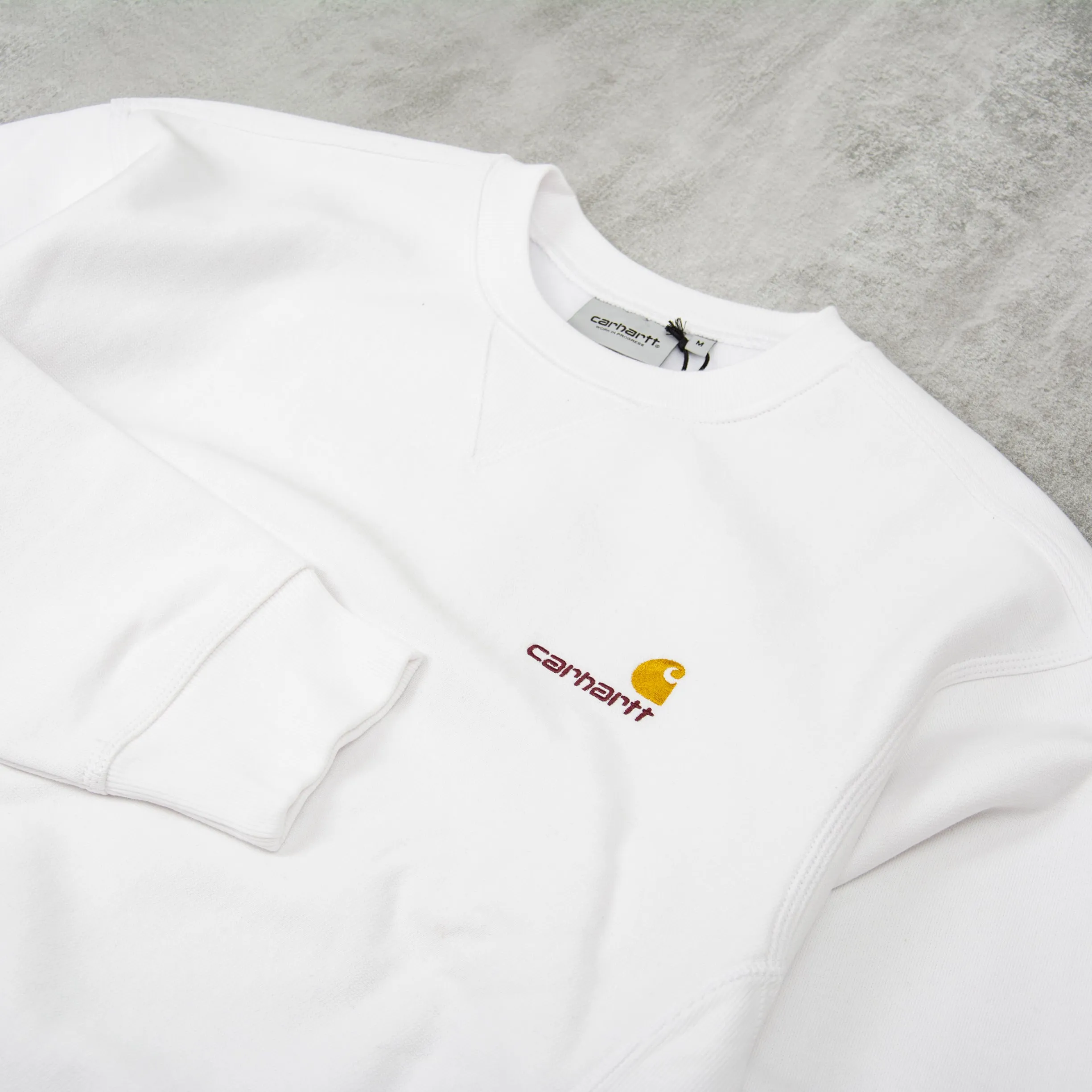 Carhartt WIP American Script Sweat - White