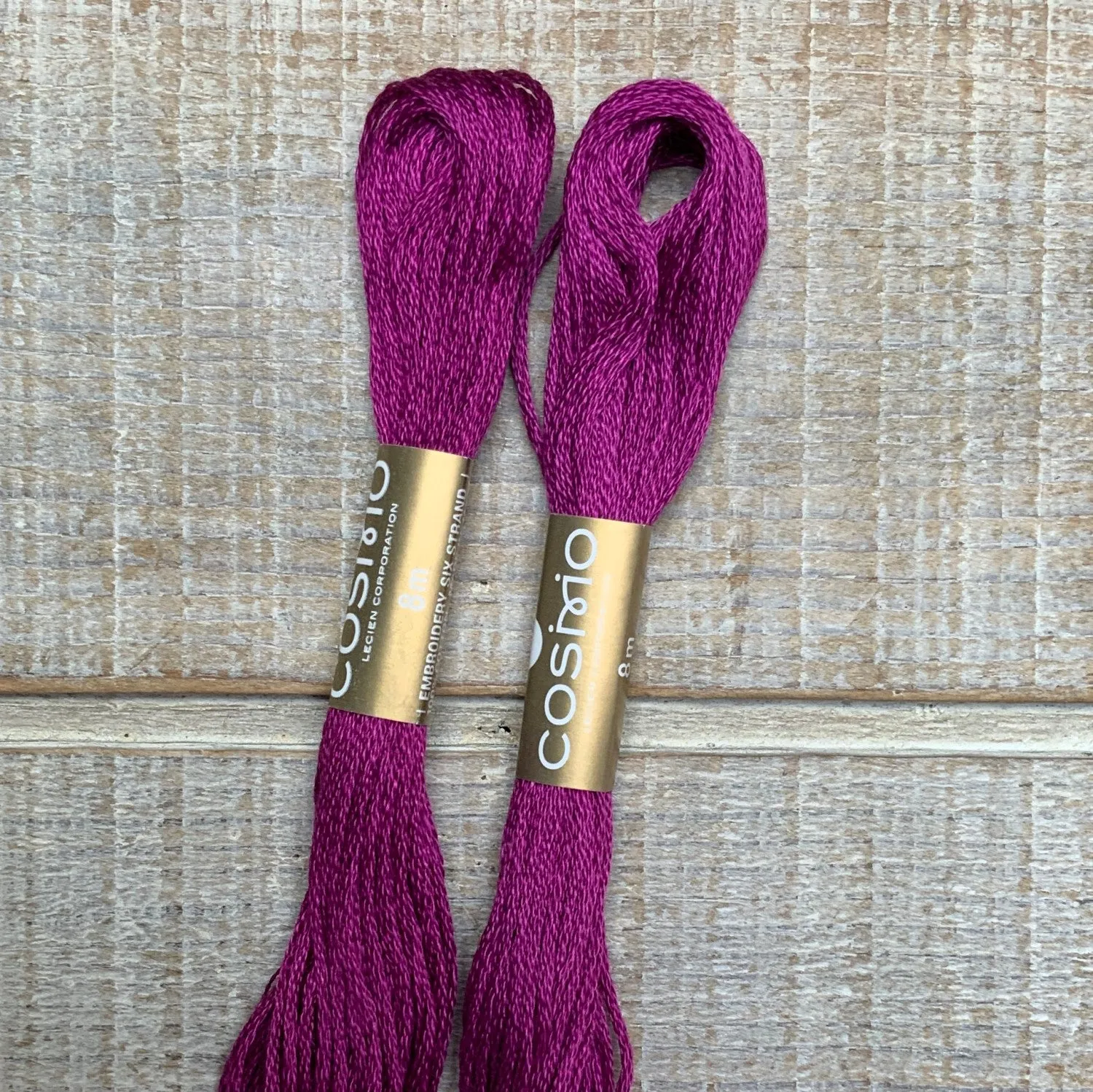 Cosmo Embroidery Floss 8Meters Warm Colors