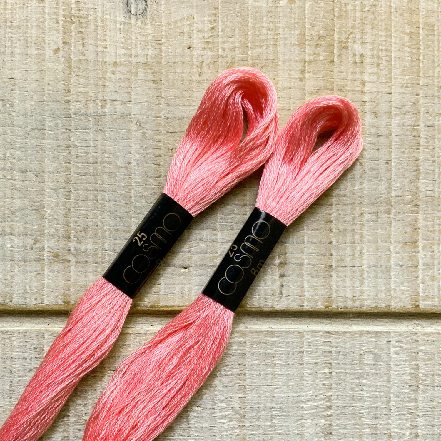 Cosmo Embroidery Floss 8Meters Warm Colors