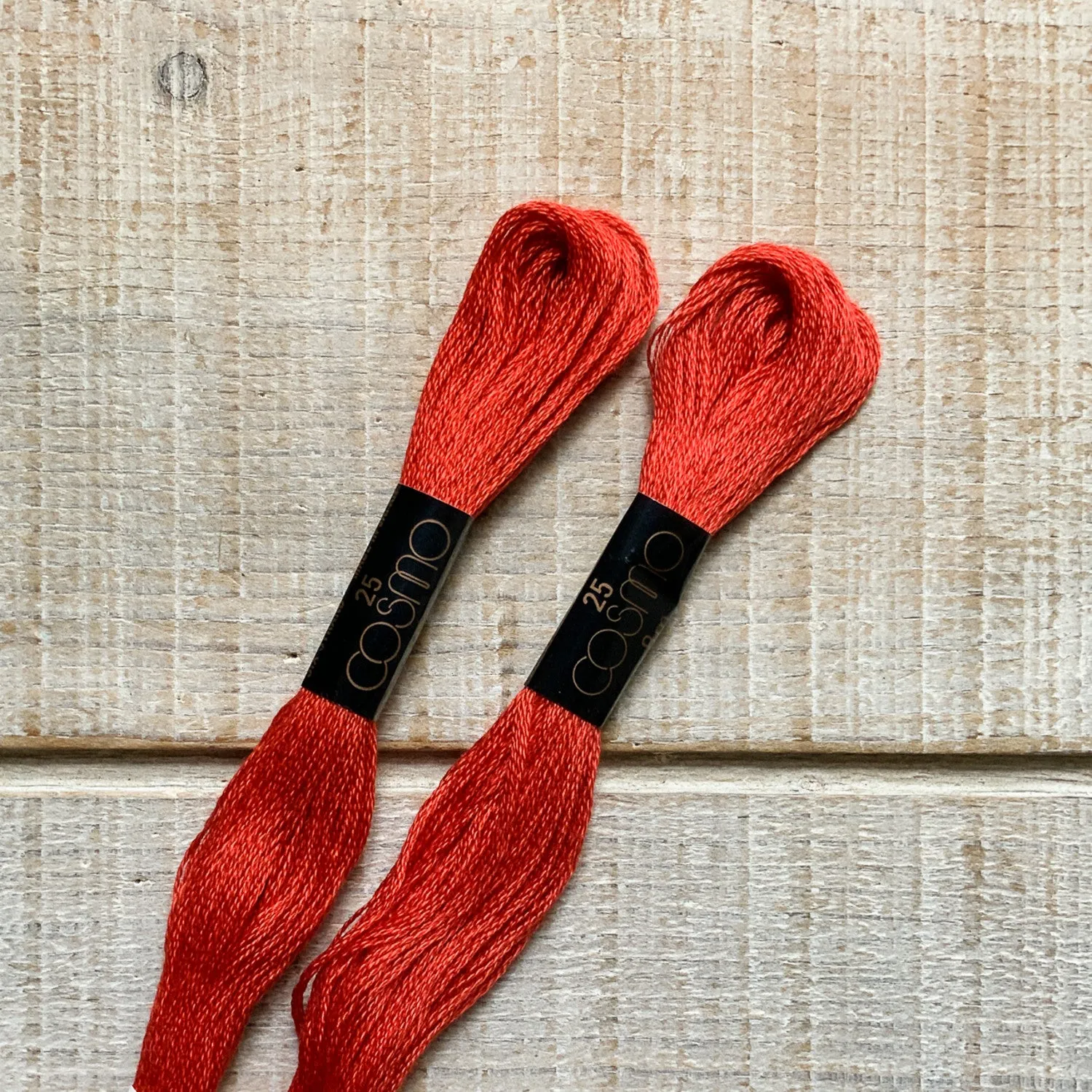 Cosmo Embroidery Floss 8Meters Warm Colors