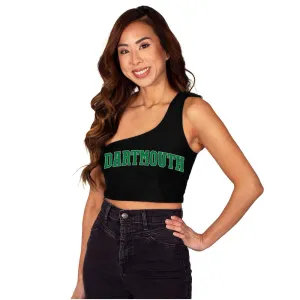 Dartmouth College Black One Shoulder Top