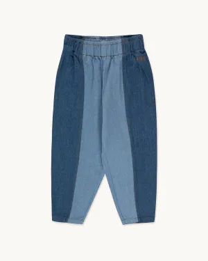 Denim Barrel Pant – light navy