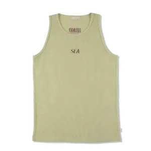 ES_WAFFLE TANK TOP / PF_GREEN