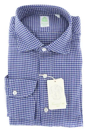 Finamore Napoli Blue Shirt - Extra Slim