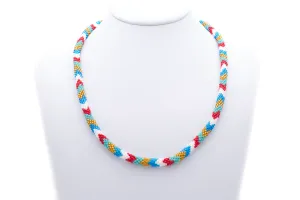 Firework Necklace | Glass Bead Necklace