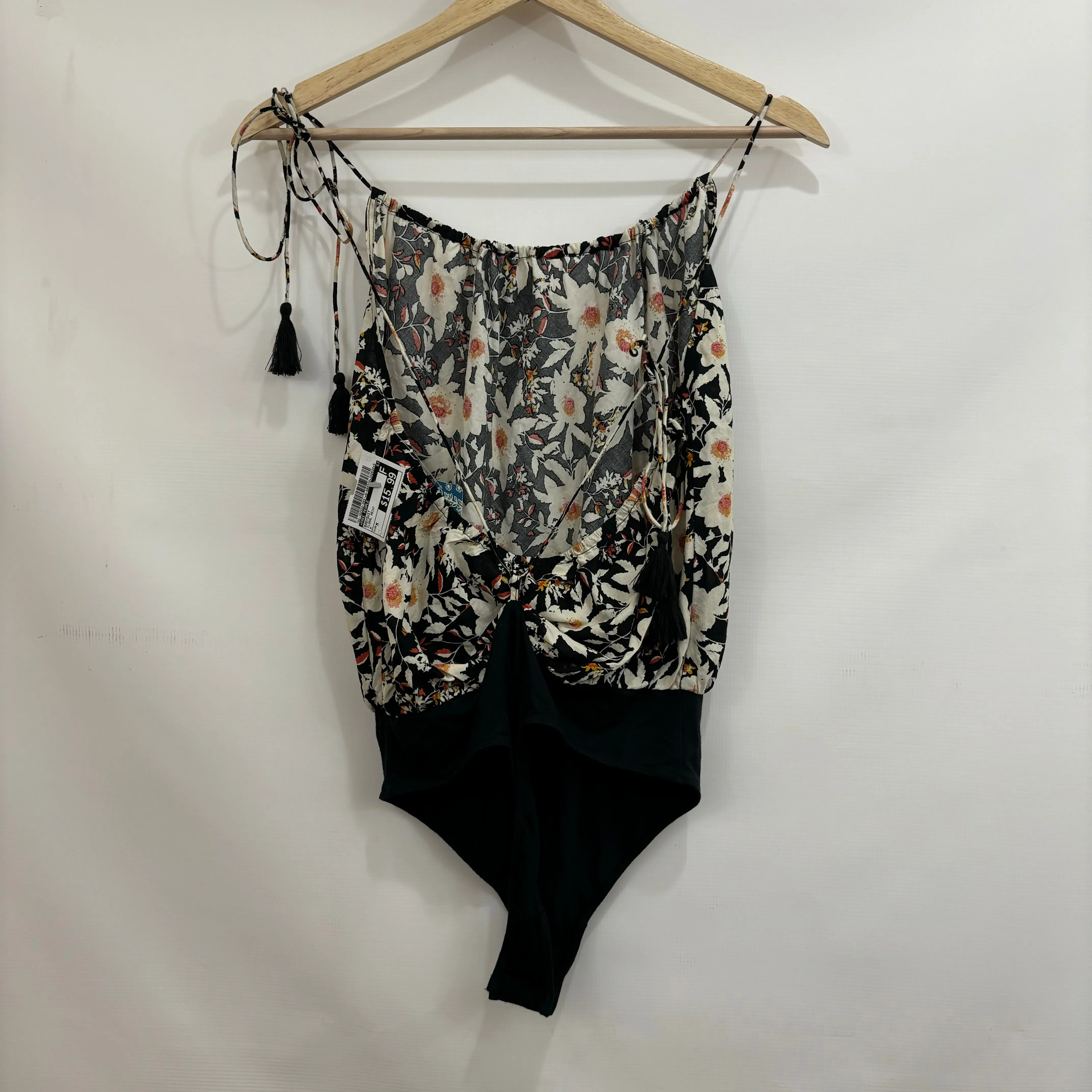 Floral Print Bodysuit Free People, Size M