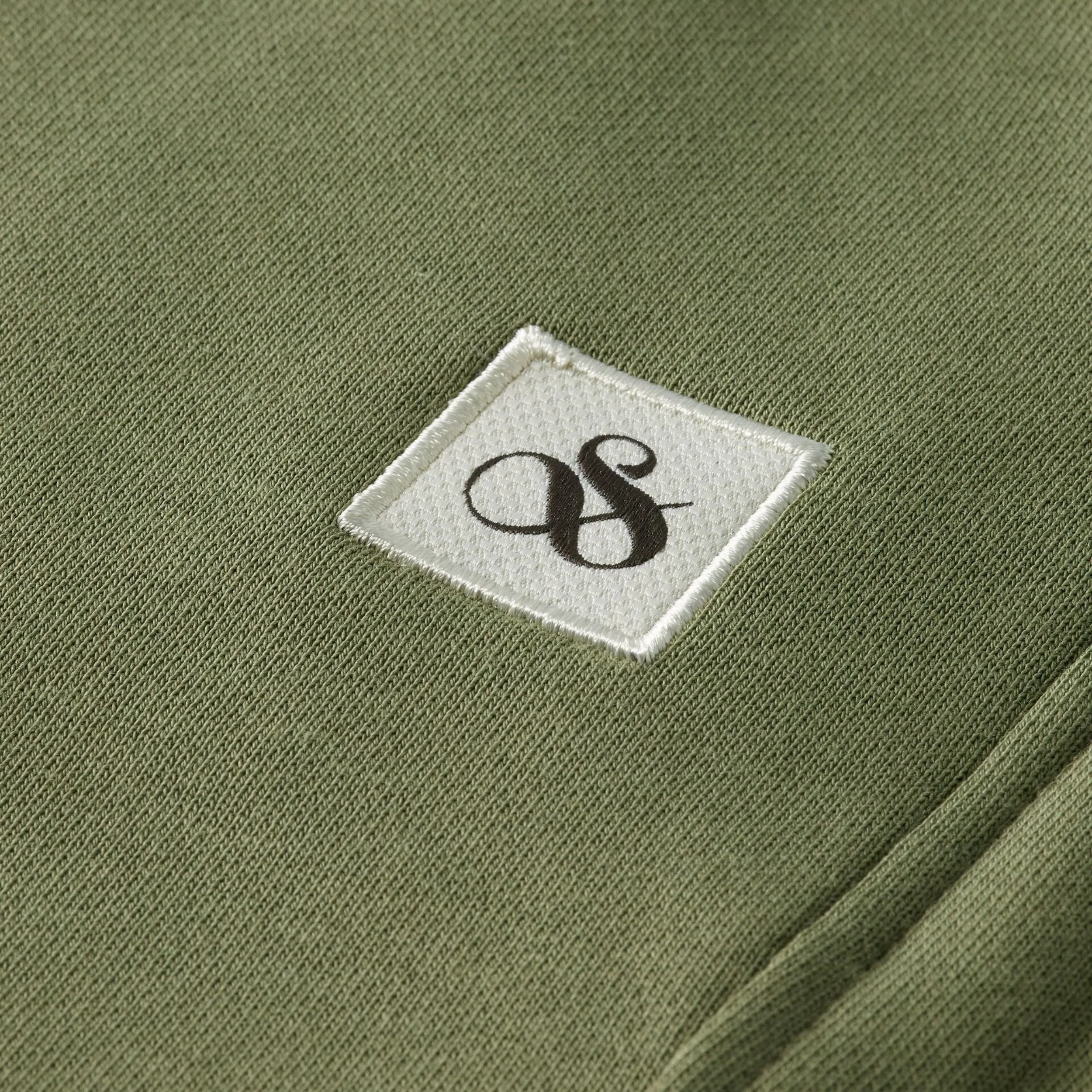 Green Ivy Essential Logo Badge Sweat Short