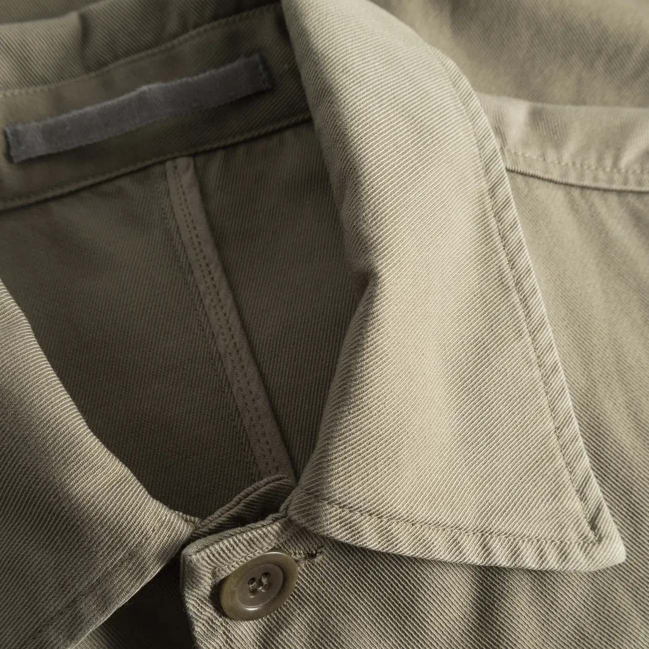 Norse Standard Twill Overshirt - Sediment Green