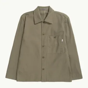 Norse Standard Twill Overshirt - Sediment Green