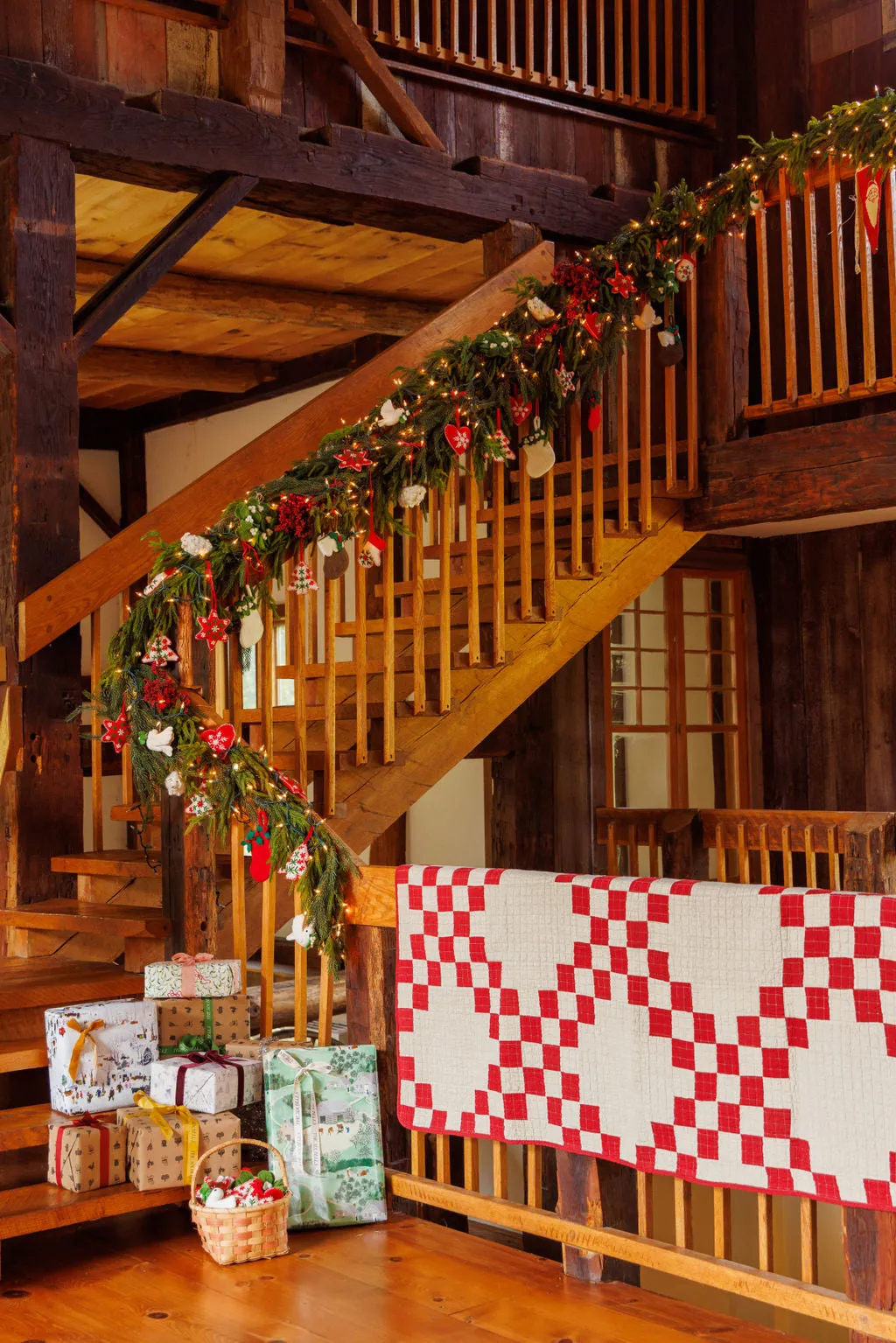 Red Squares Quilt