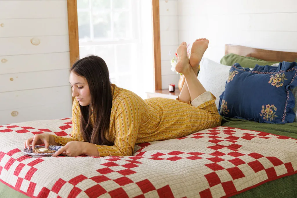 Red Squares Quilt