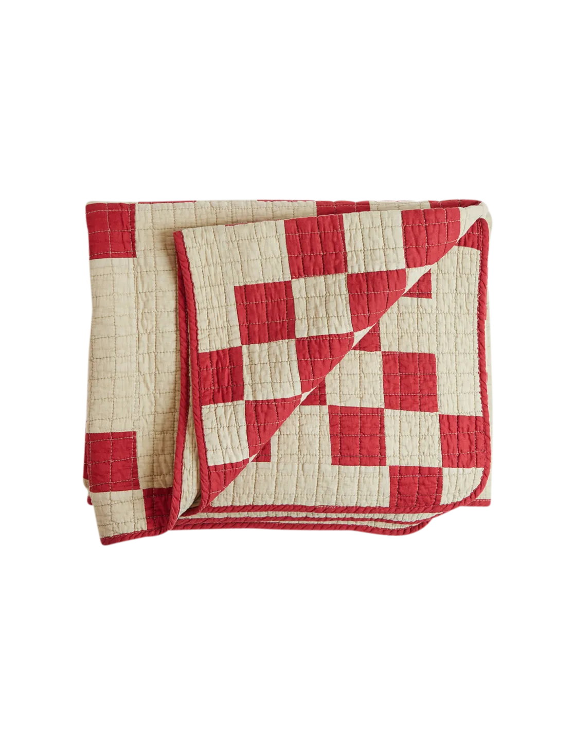 Red Squares Quilt