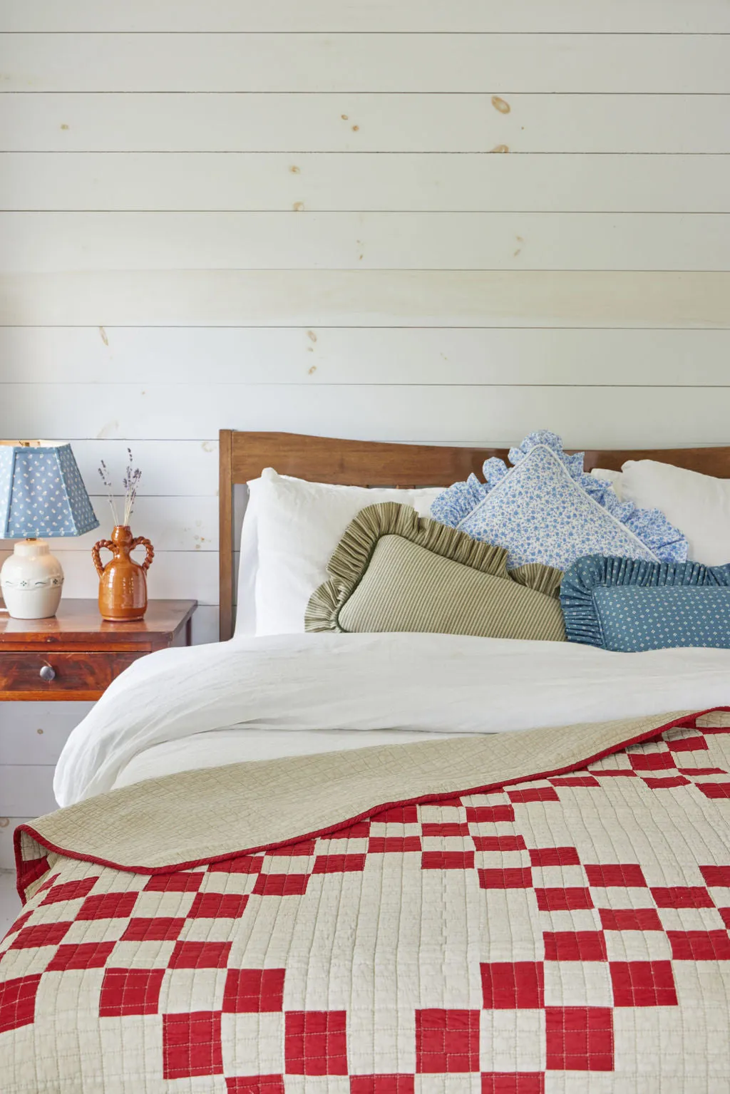 Red Squares Quilt