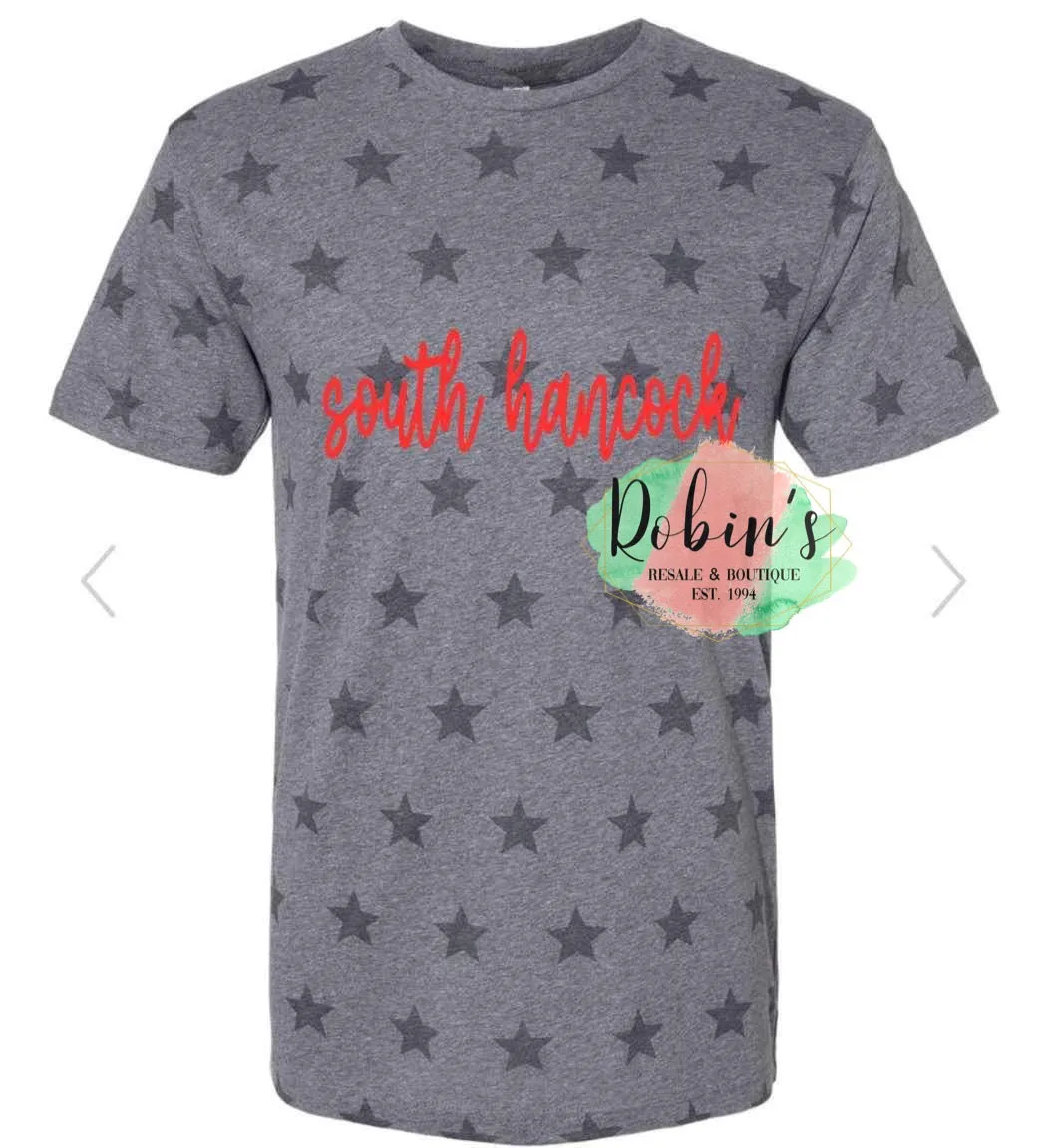 South Hancock Stars Preorder Tee