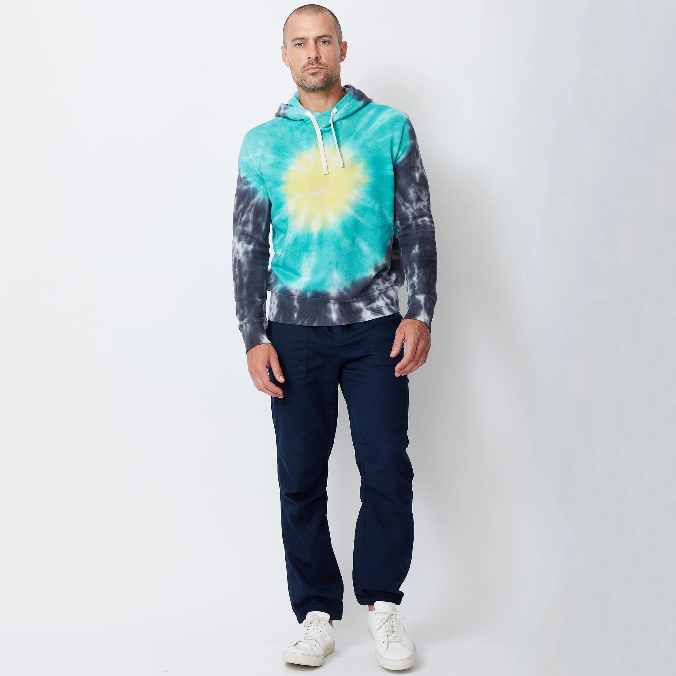 Sunburst Tie Dye Pullover Hoody