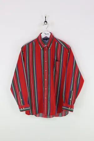 Tommy Hilfiger Shirt Red/Green XL