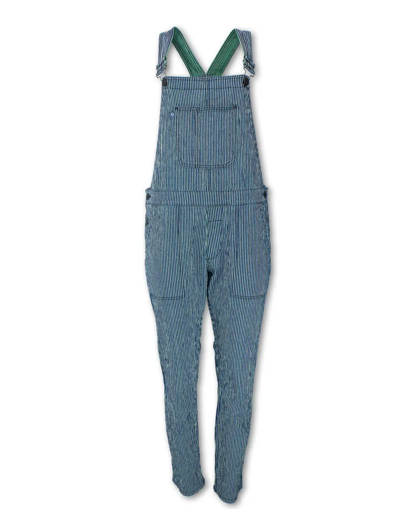 VINTAGE STRIPE OVERALLS